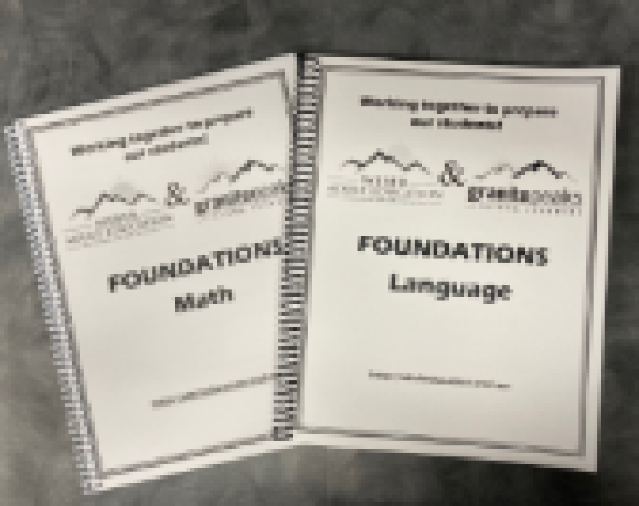 image of two foundations books